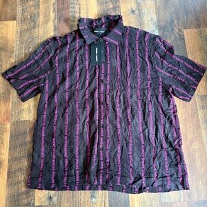 Men’s Homme Femme Button Up Shirt